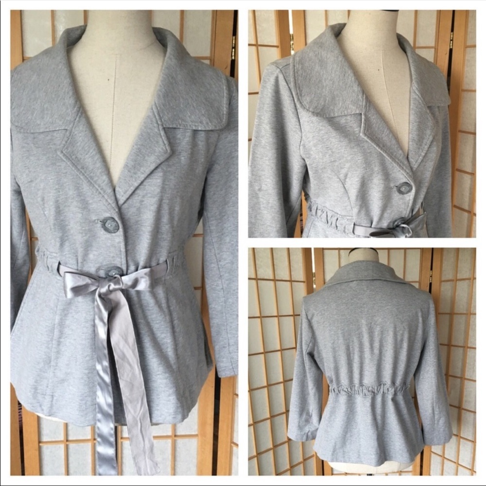 Fossil Activewear Grey Jacket SZ L
